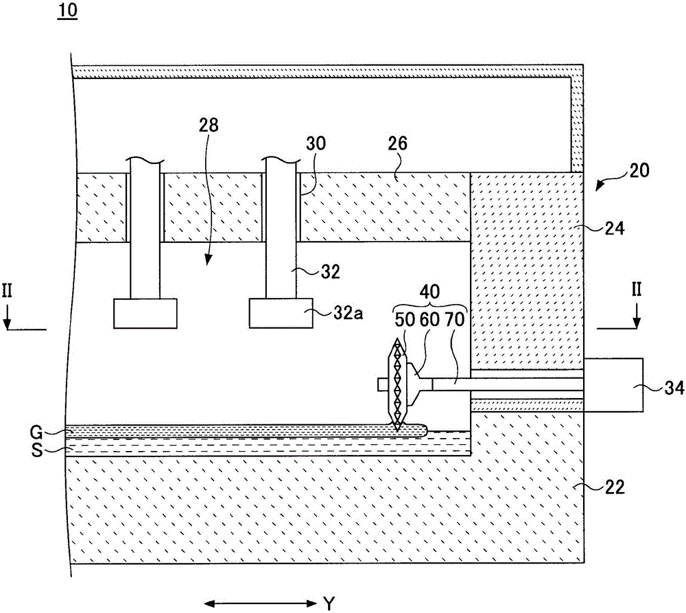 Molding method for plate glass