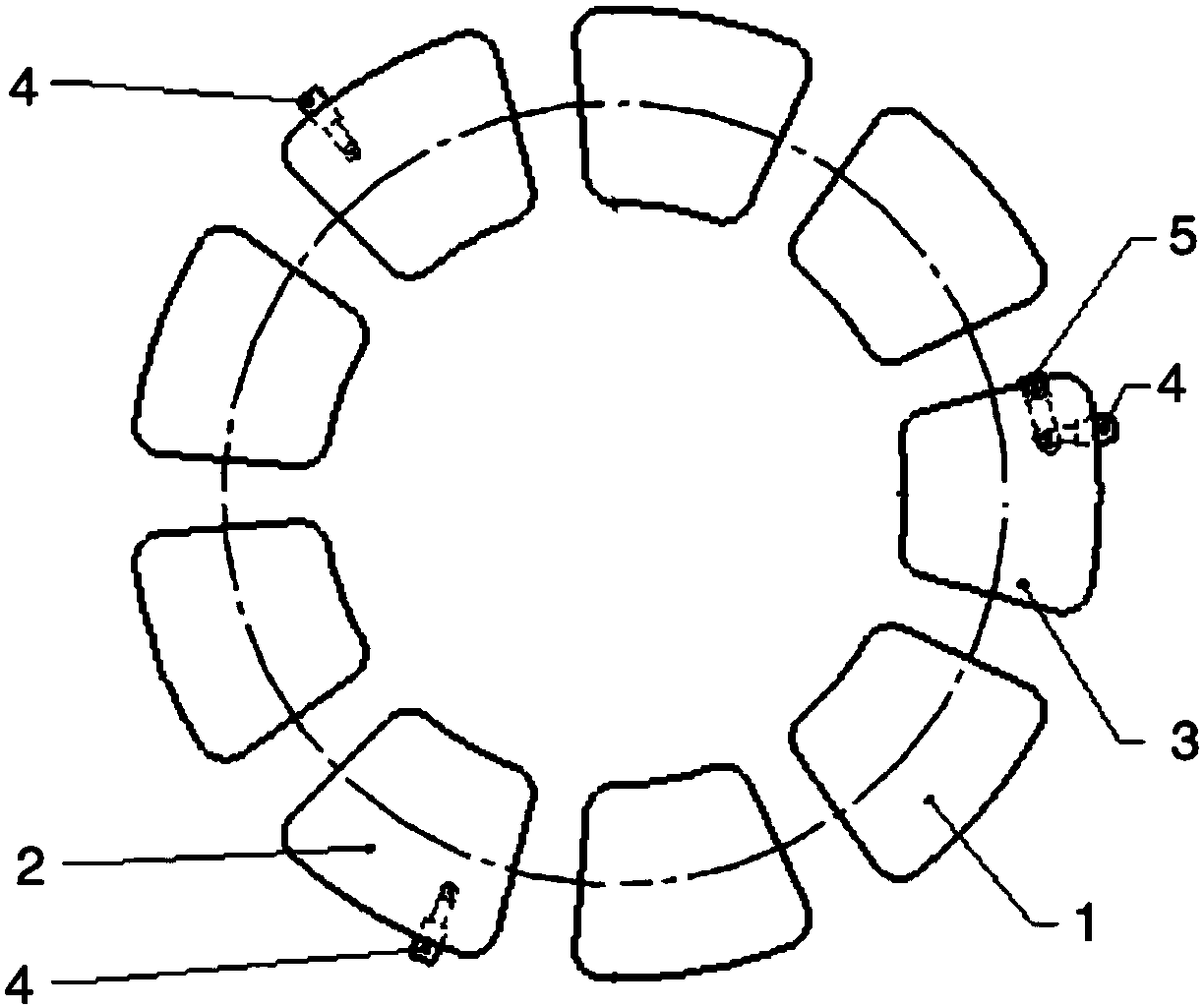 Polymer thrust bearing