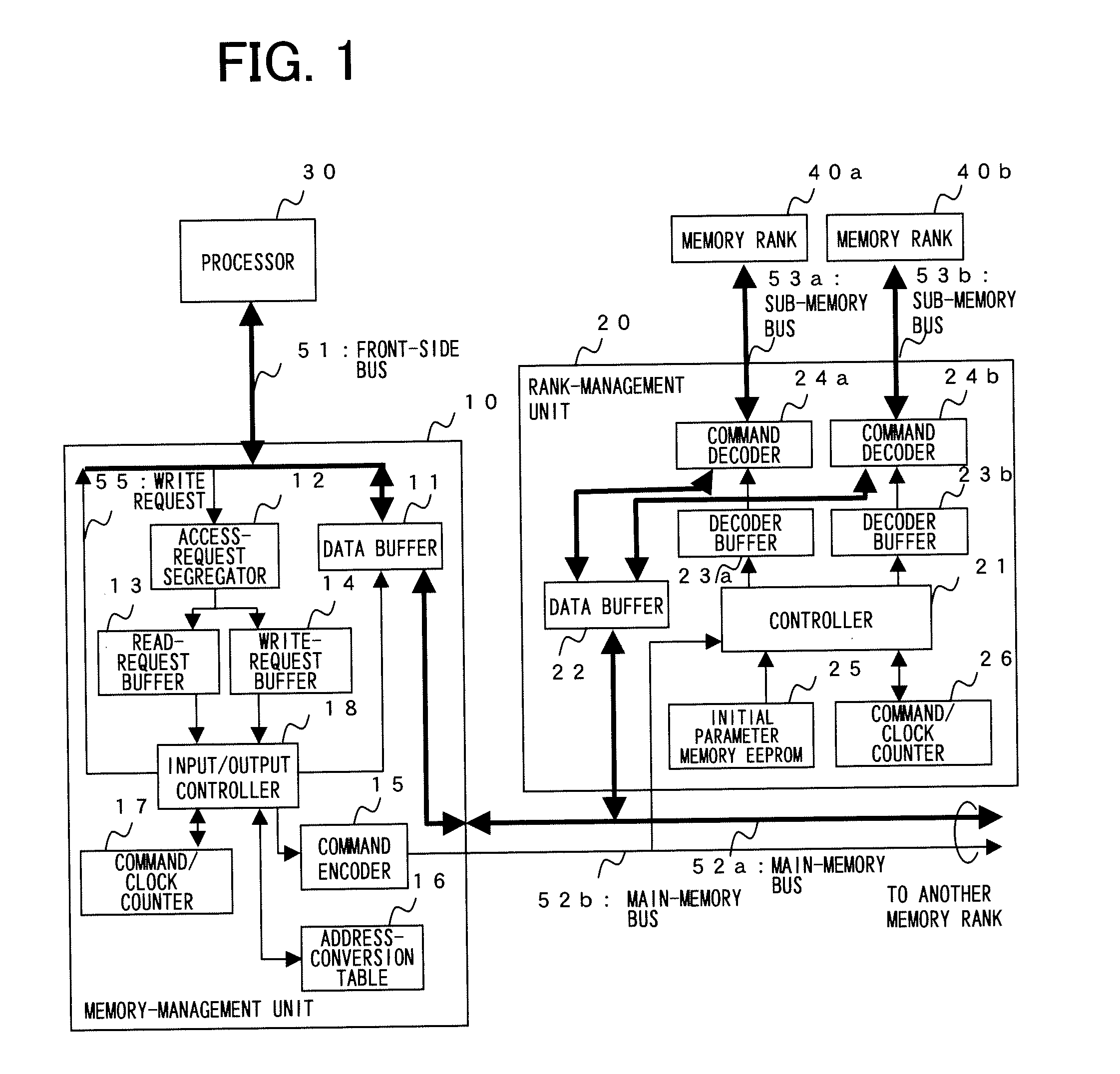 Memory control device