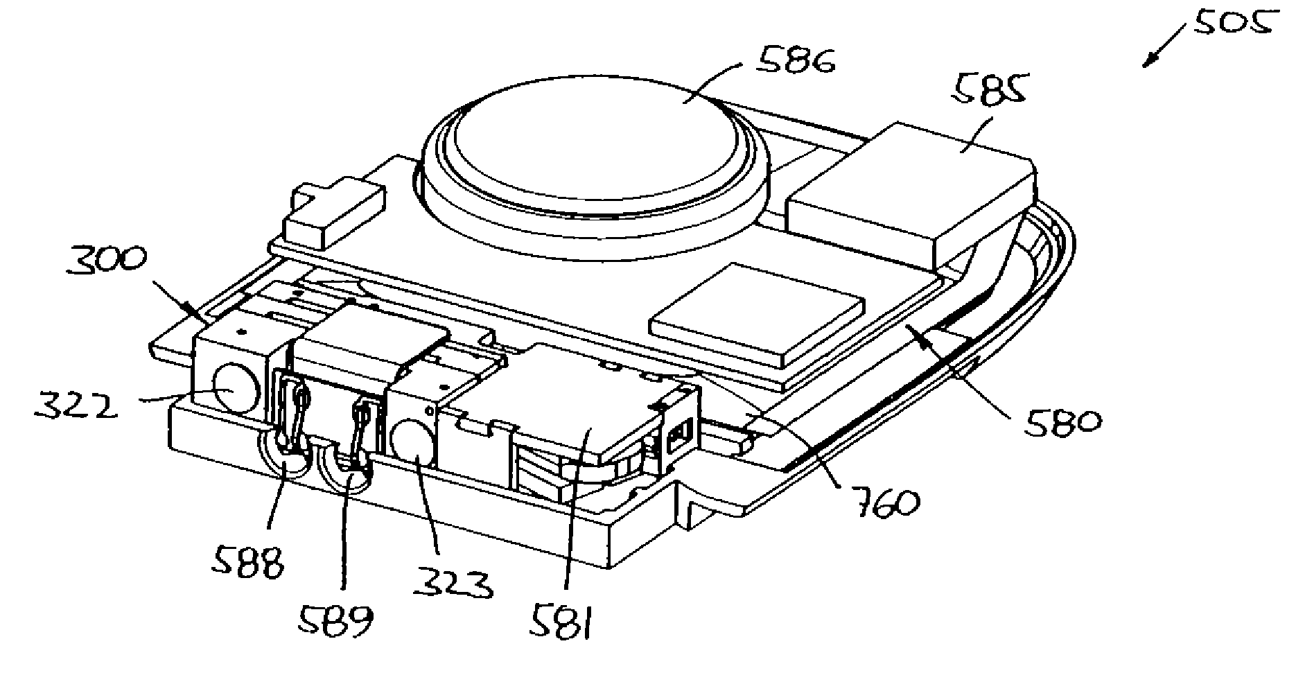 Medical System Comprising Dual-Purpose Communication Means