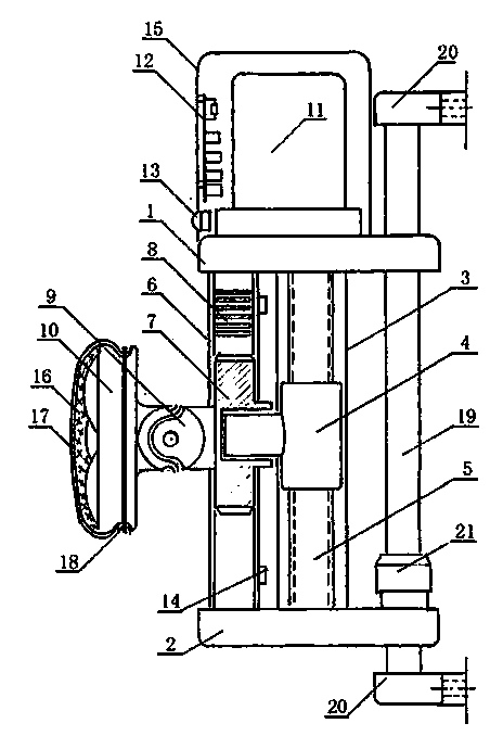 Automatic back rubbing device