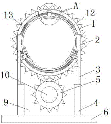 Supporting device for welding