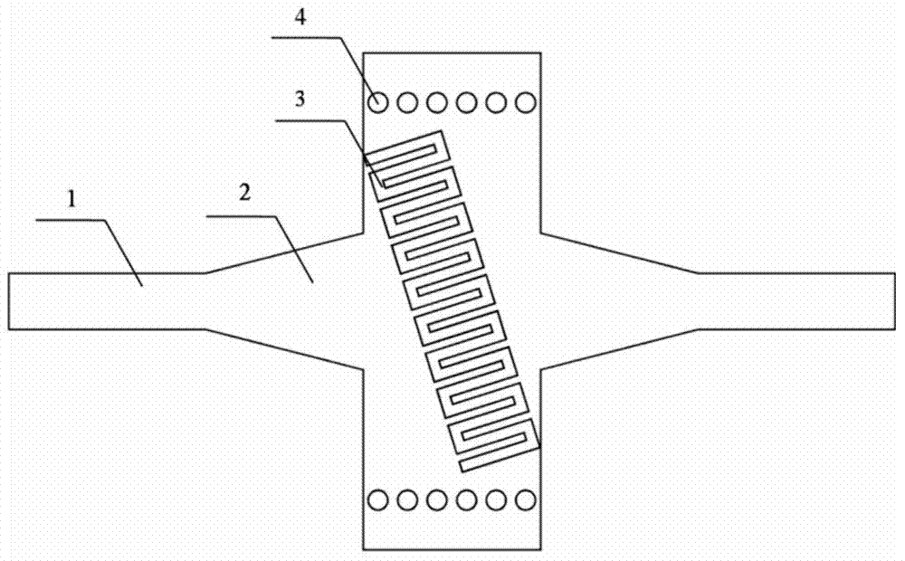 Miniaturized substrate integrated waveguide based on metamaterial