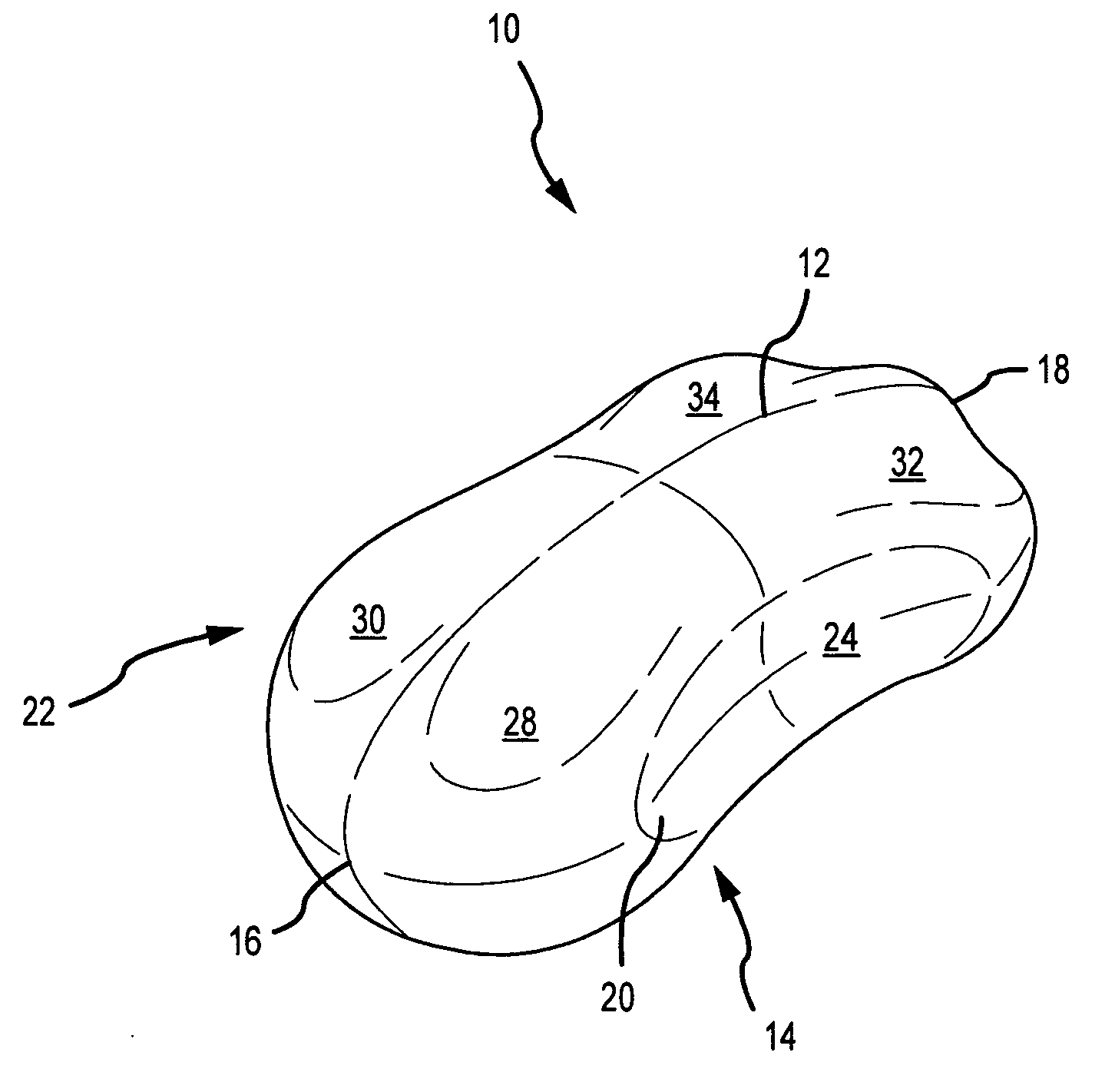 Ergonomic bar soap