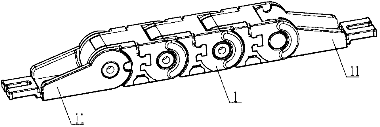 Micro drag chain