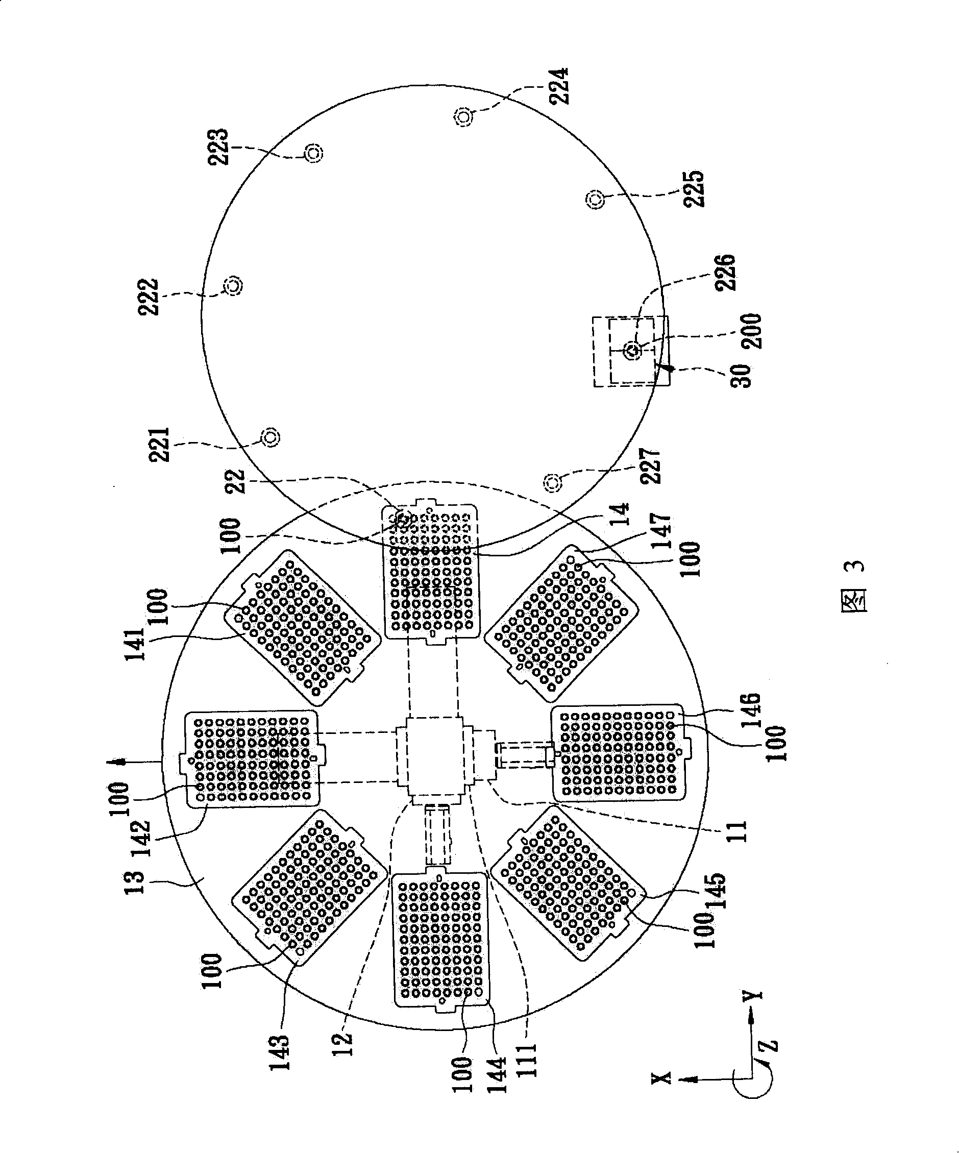 Lens automated assembling system