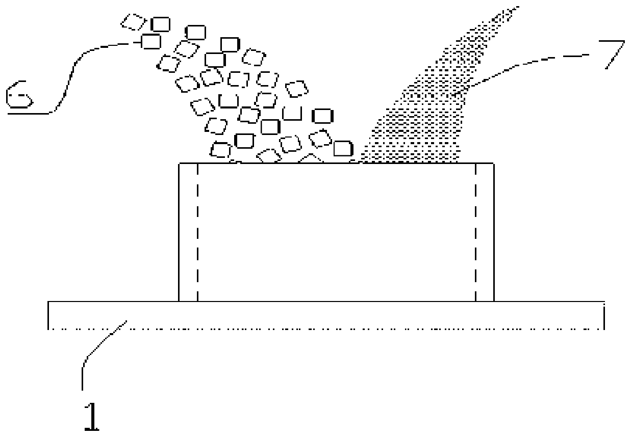 Method and device for preparing regular porous metal material