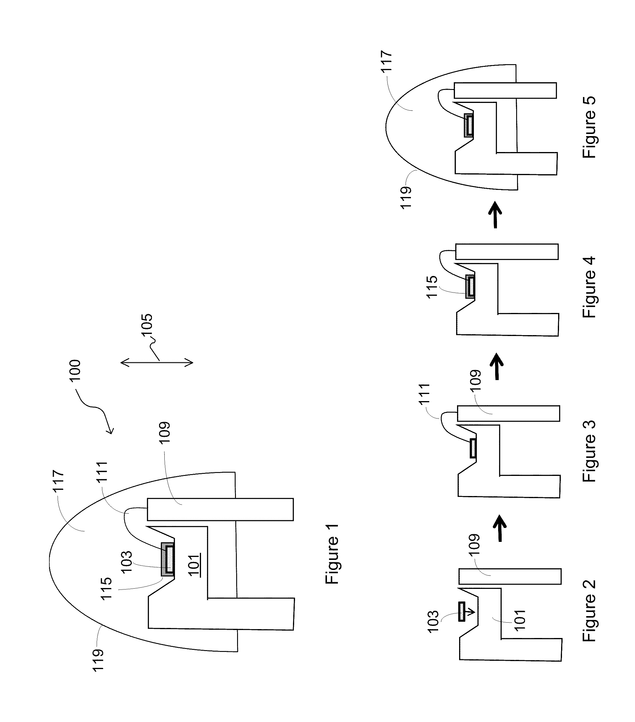 White light devices using non-polar or semipolar gallium containing materials and phosphors