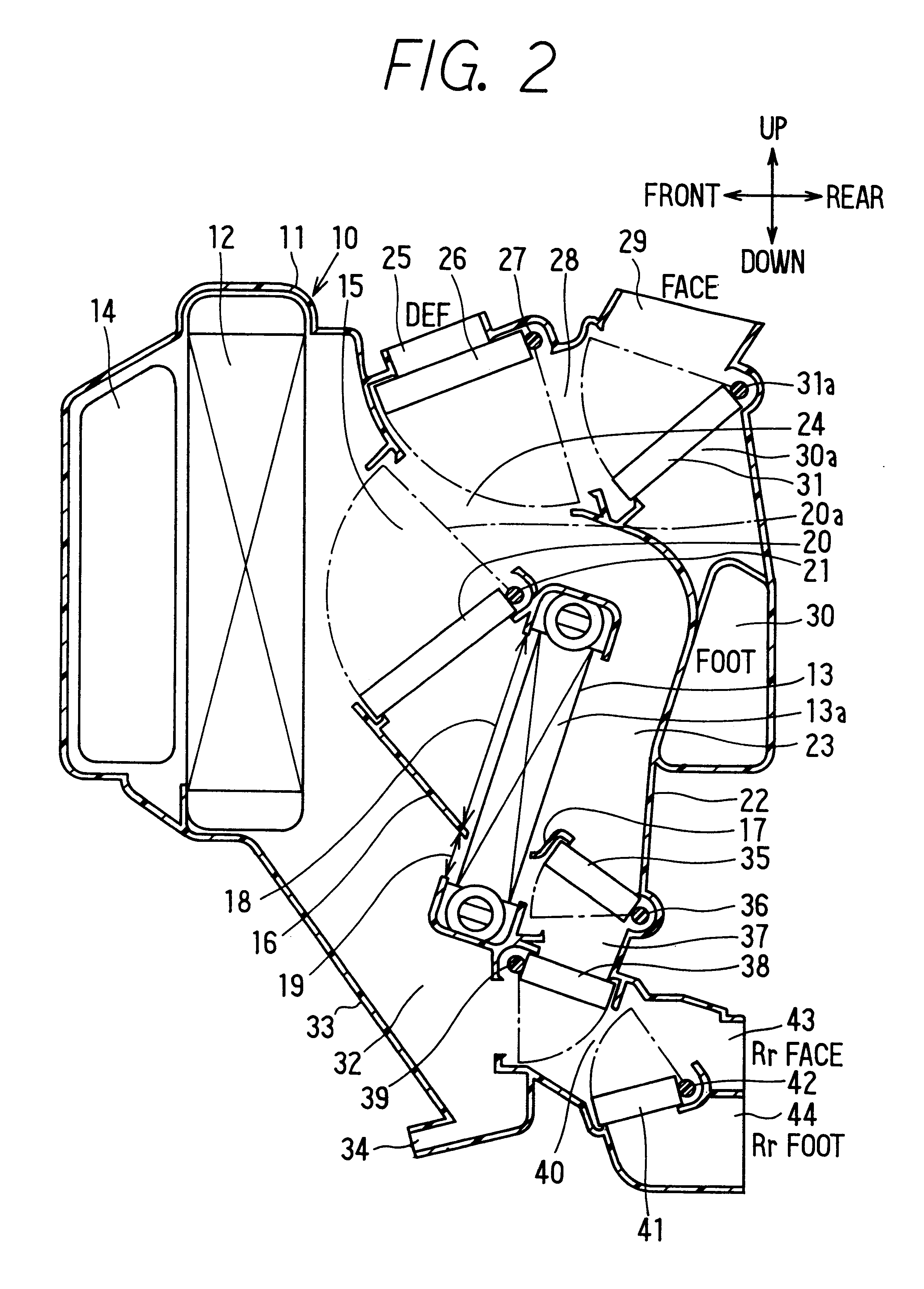 Air conditioning apparatus for vehicle