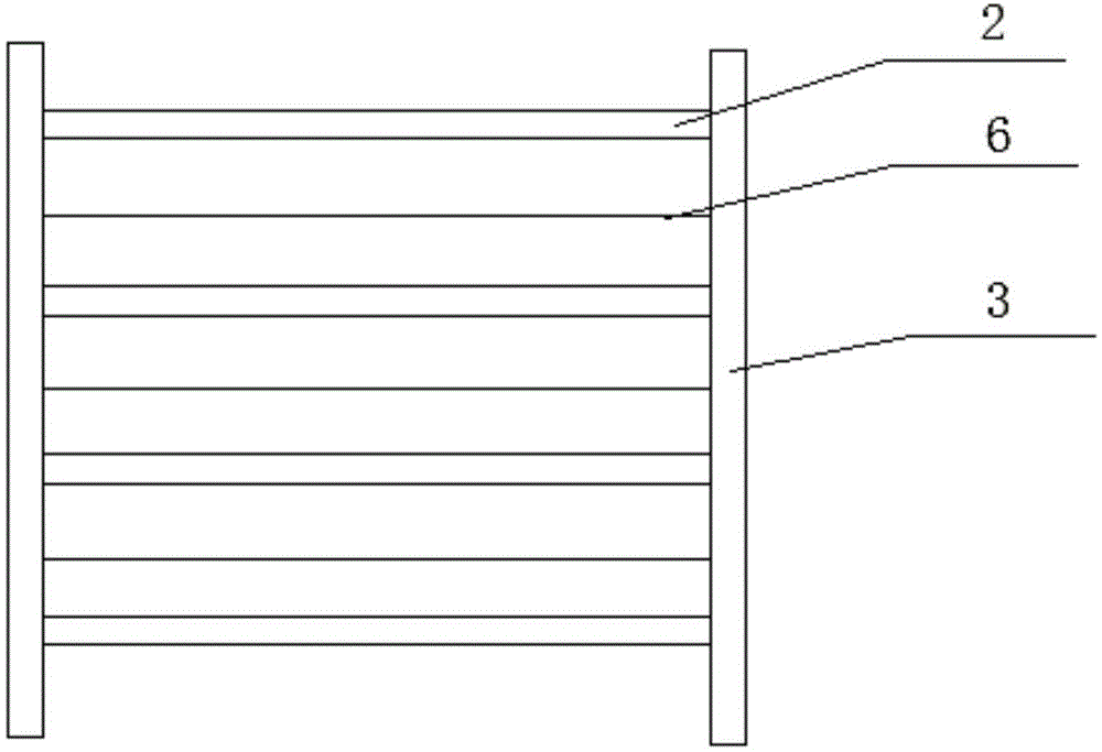 Planting frame for greenhouse