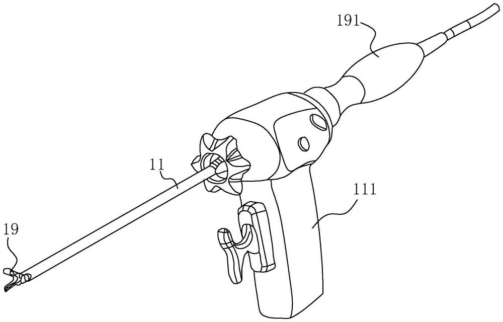 Adapter for surgical robot and ultrasonic surgical knife system