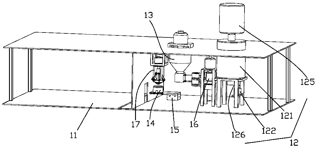 Device for forming steamed stuffed bun