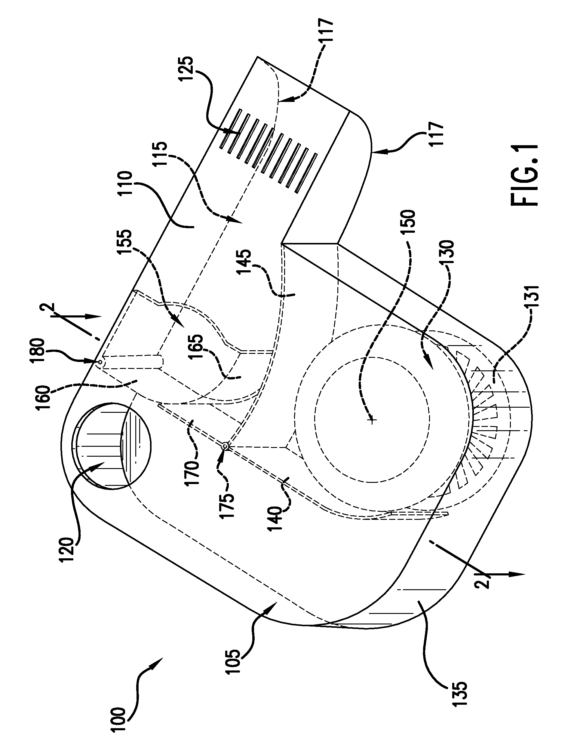 Ventilation system for a range hood with exhaust and recirculation options