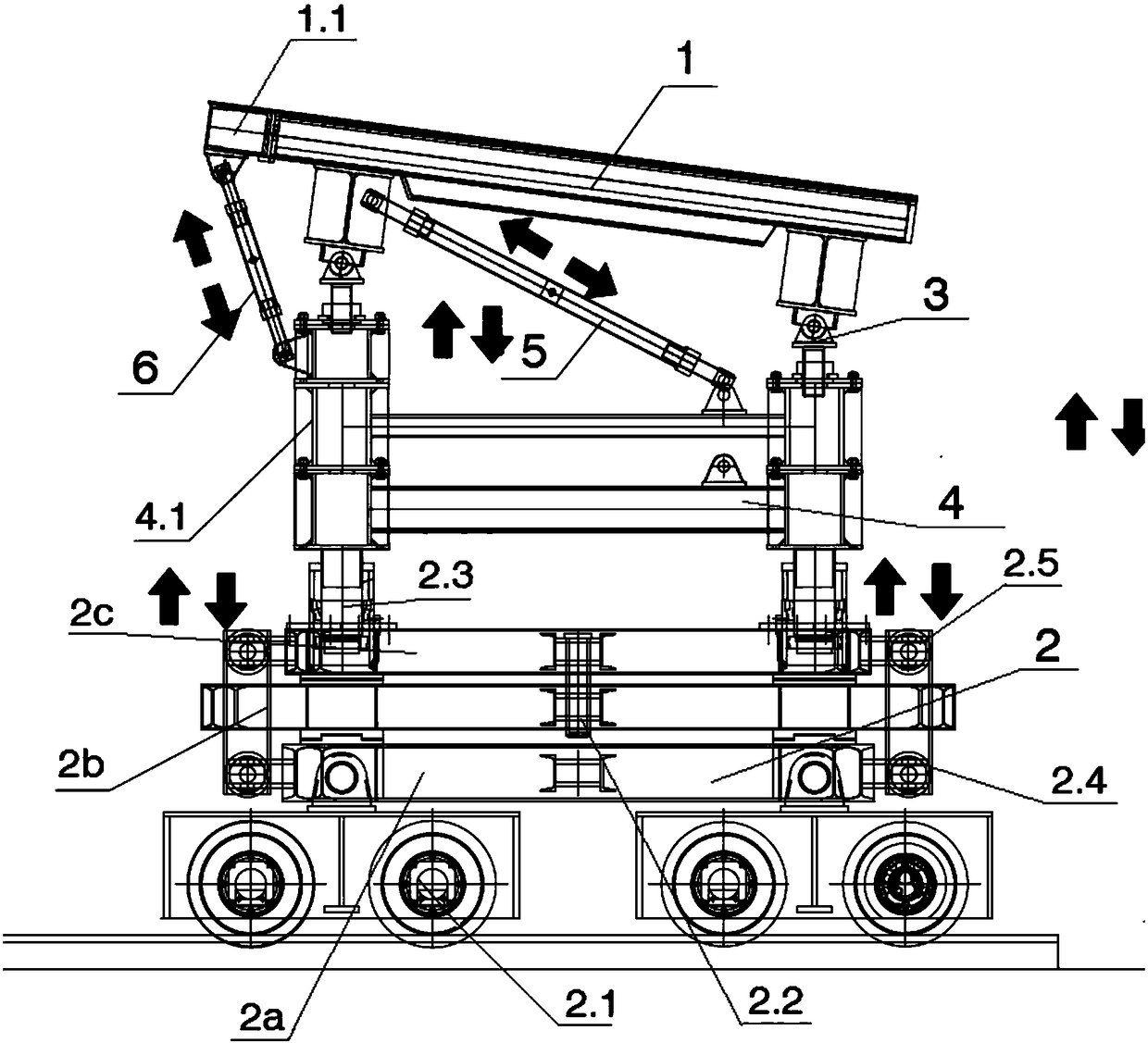 A box girder bottom formwork system