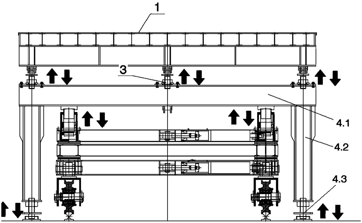 A box girder bottom formwork system