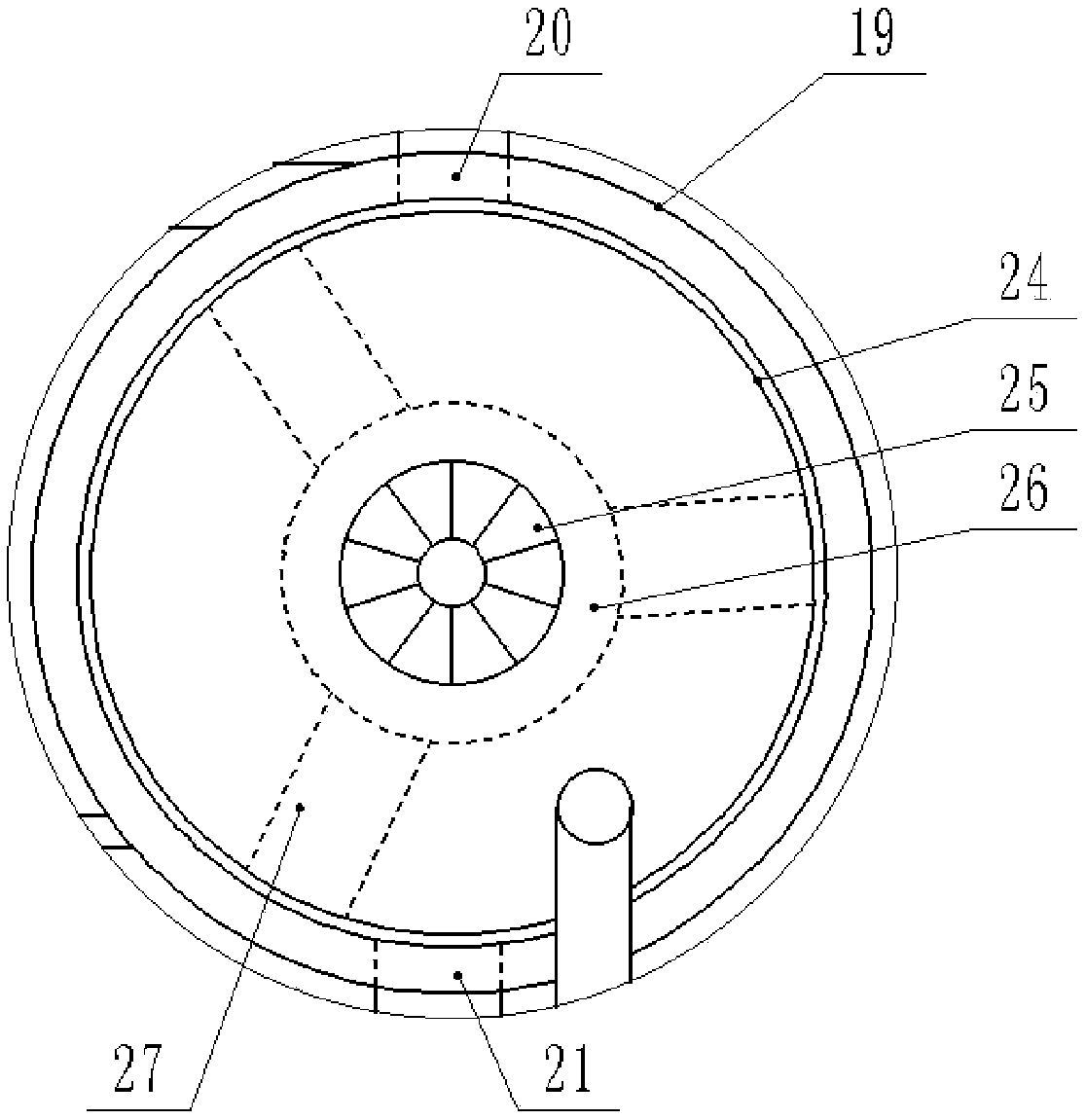 Marking equipment of shifting forks