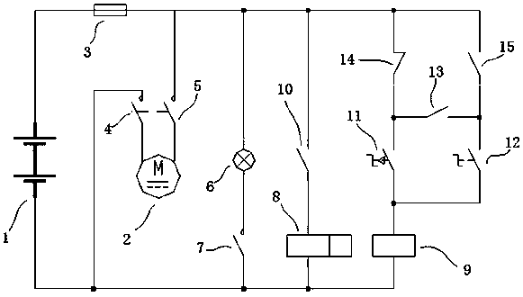 A fuel tank refueling pump refueling control method for a power station