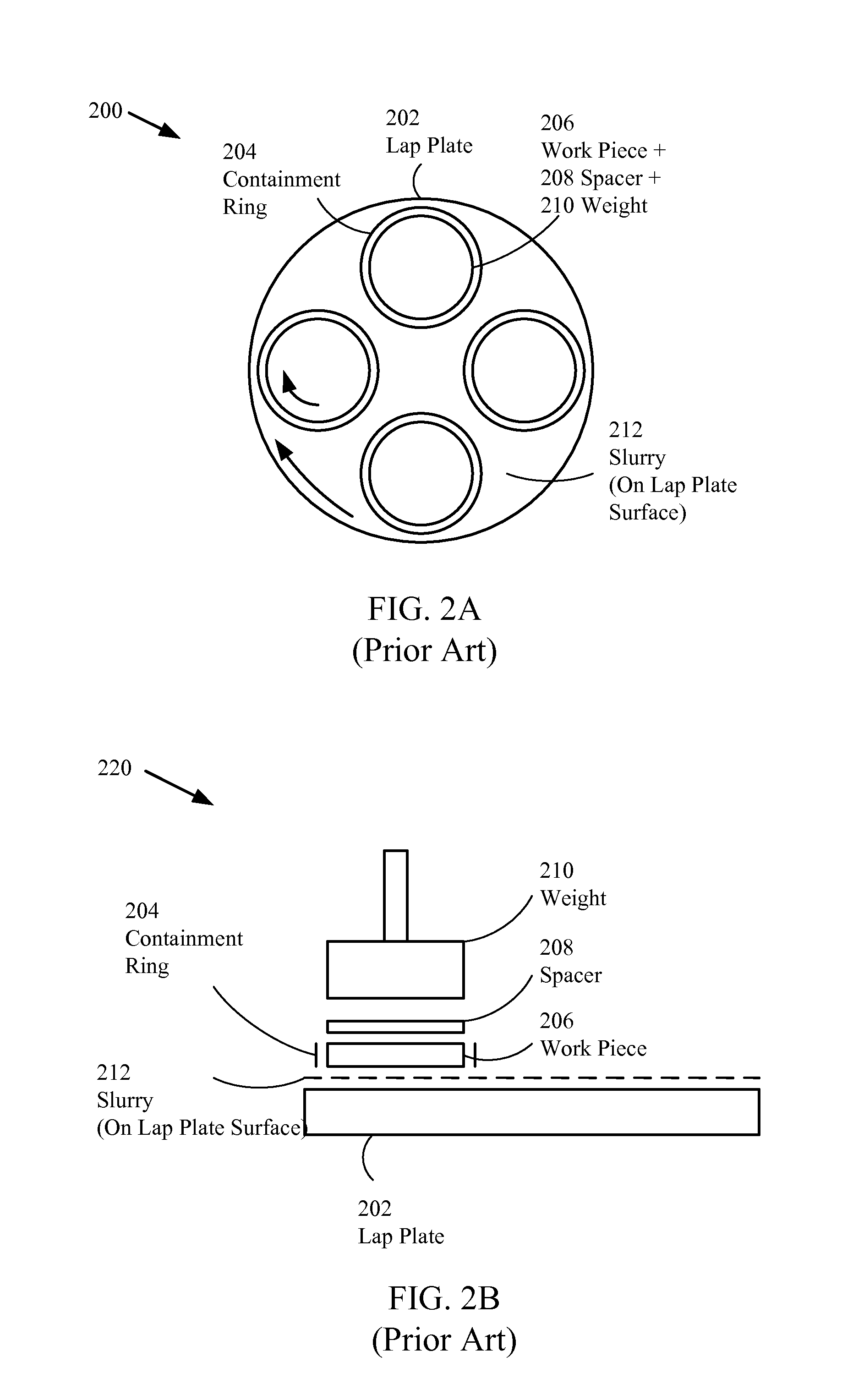 Contact patch simulation