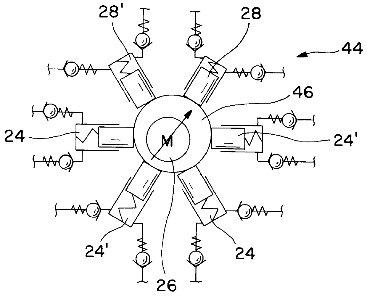 Motor vehicle braking system with and traction control and/or movement dynamics regulating device