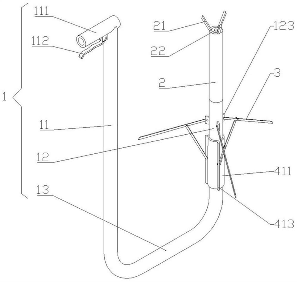 A clamping device for porcelain glazing