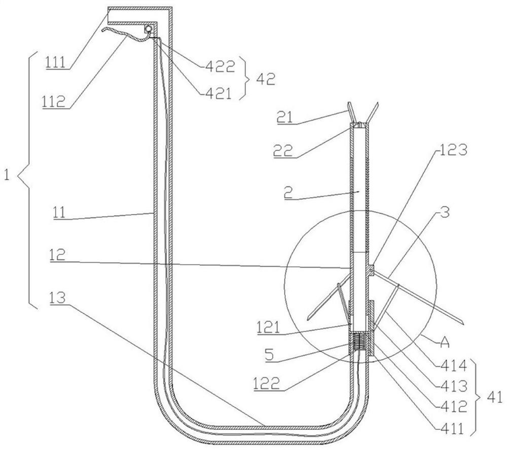 A clamping device for porcelain glazing