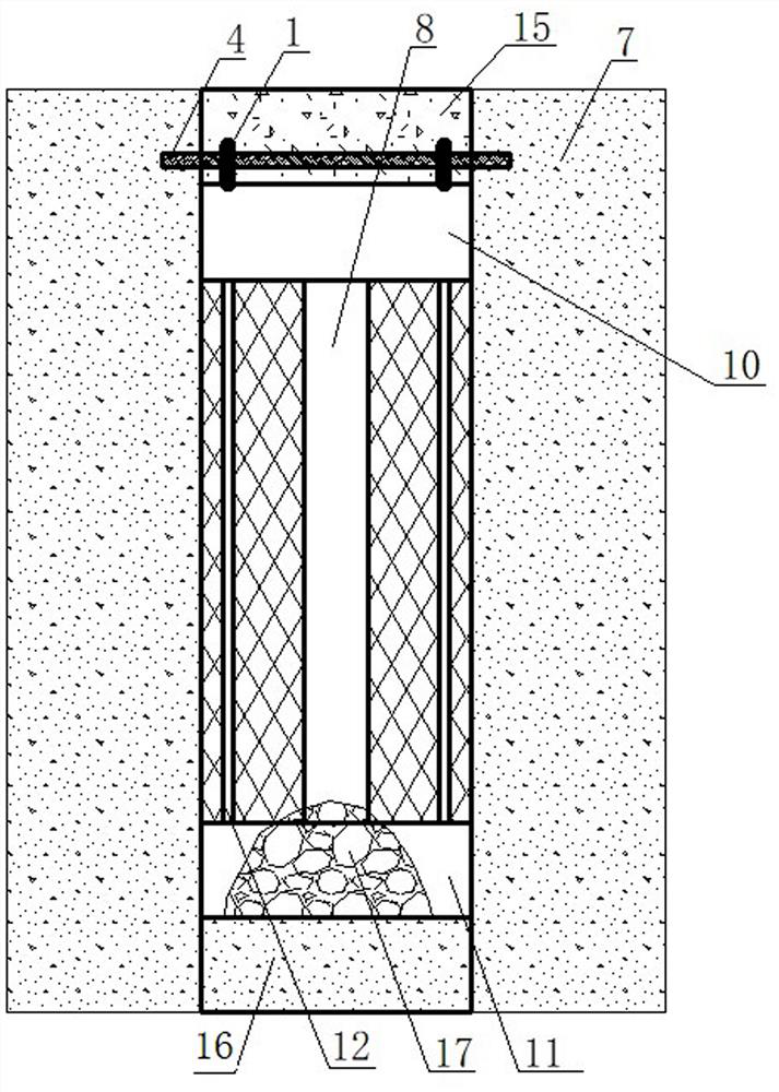 Stope point column supporting, reinforcing and recovering method