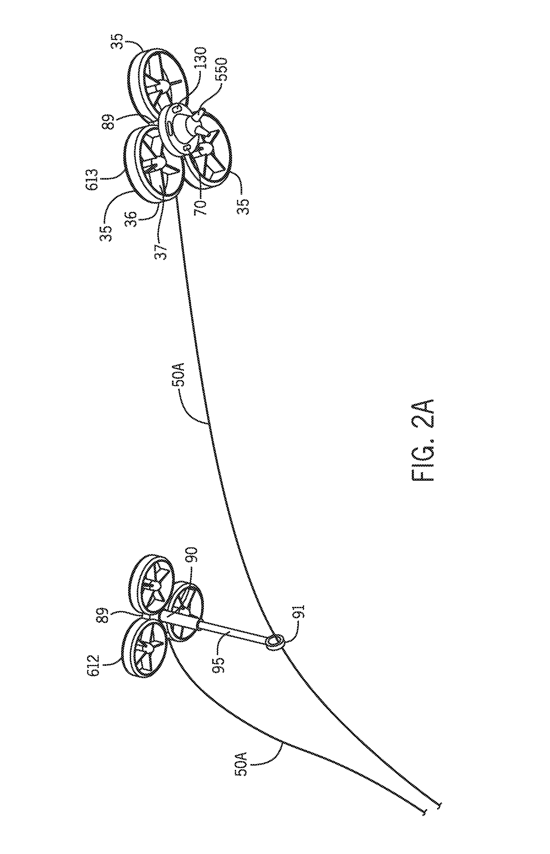 Tethered drone assembly