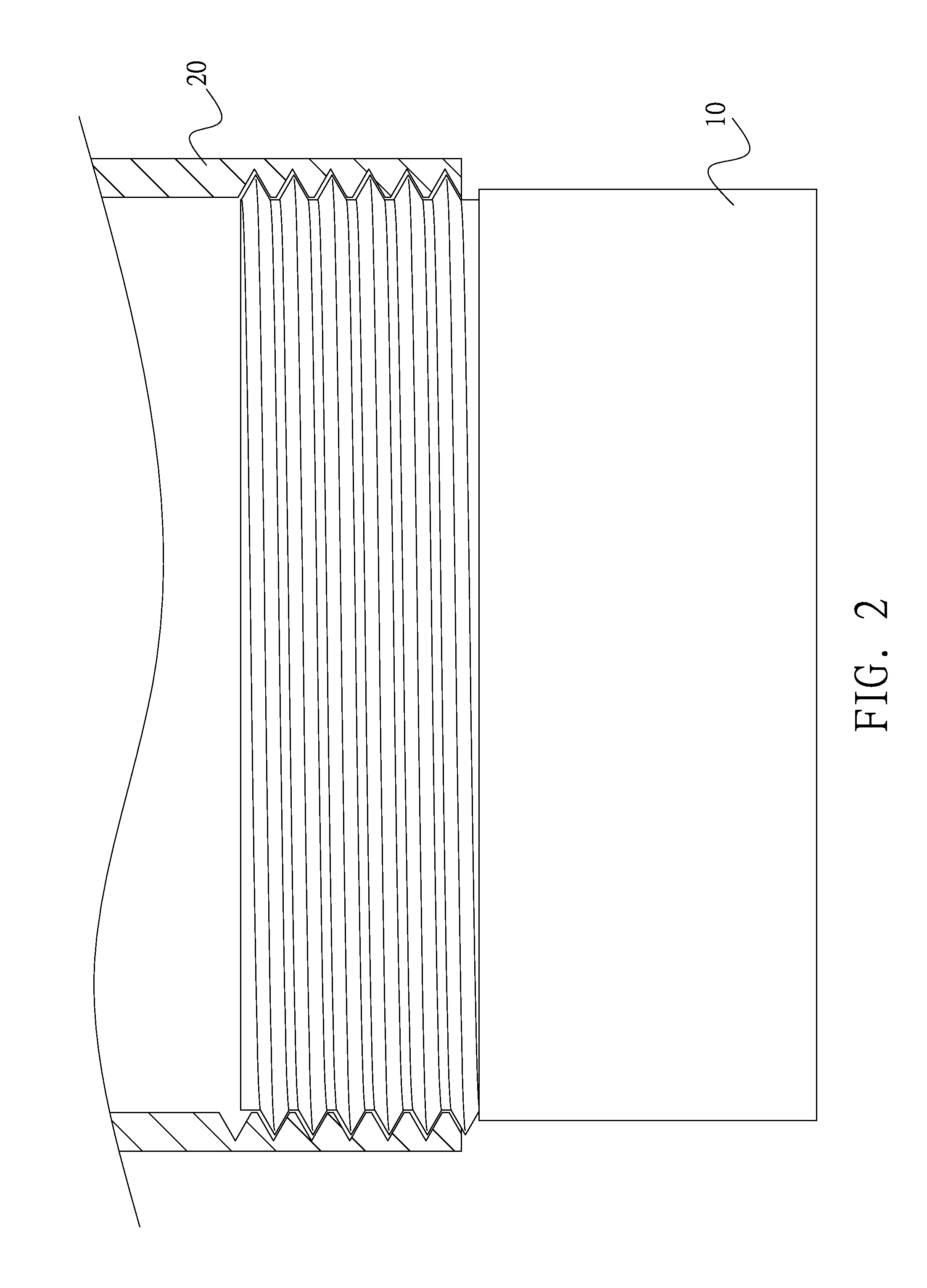 Thread structure of aerator of faucet water outlet