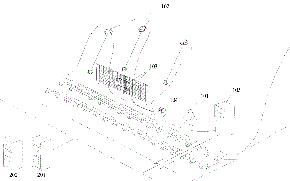 Early warning system and early warning method for railway landslide hazard