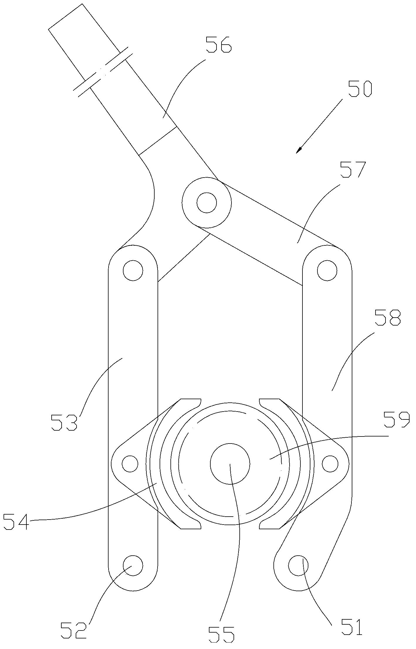 Hand operated grinding mill