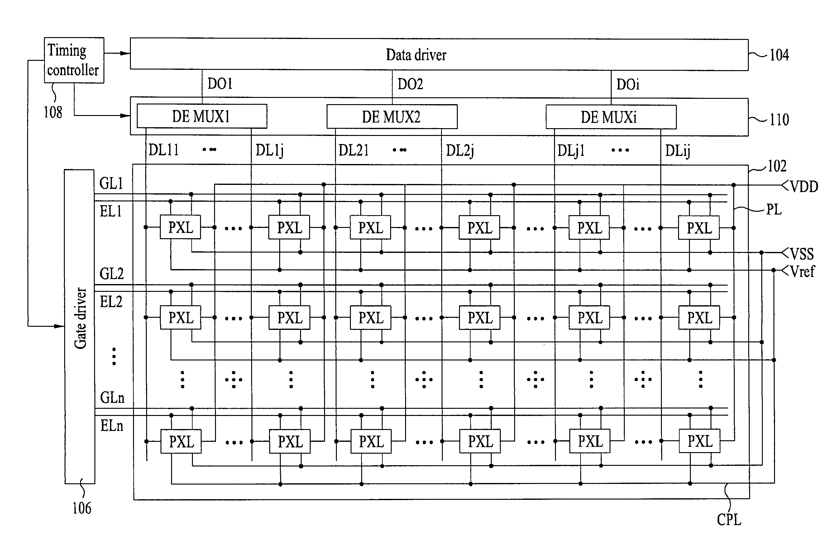 Luminescence display and driving method thereof