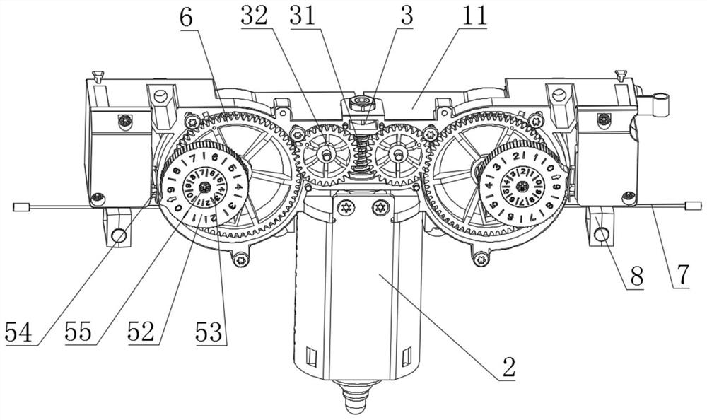 Lifting control device of electric drive airer