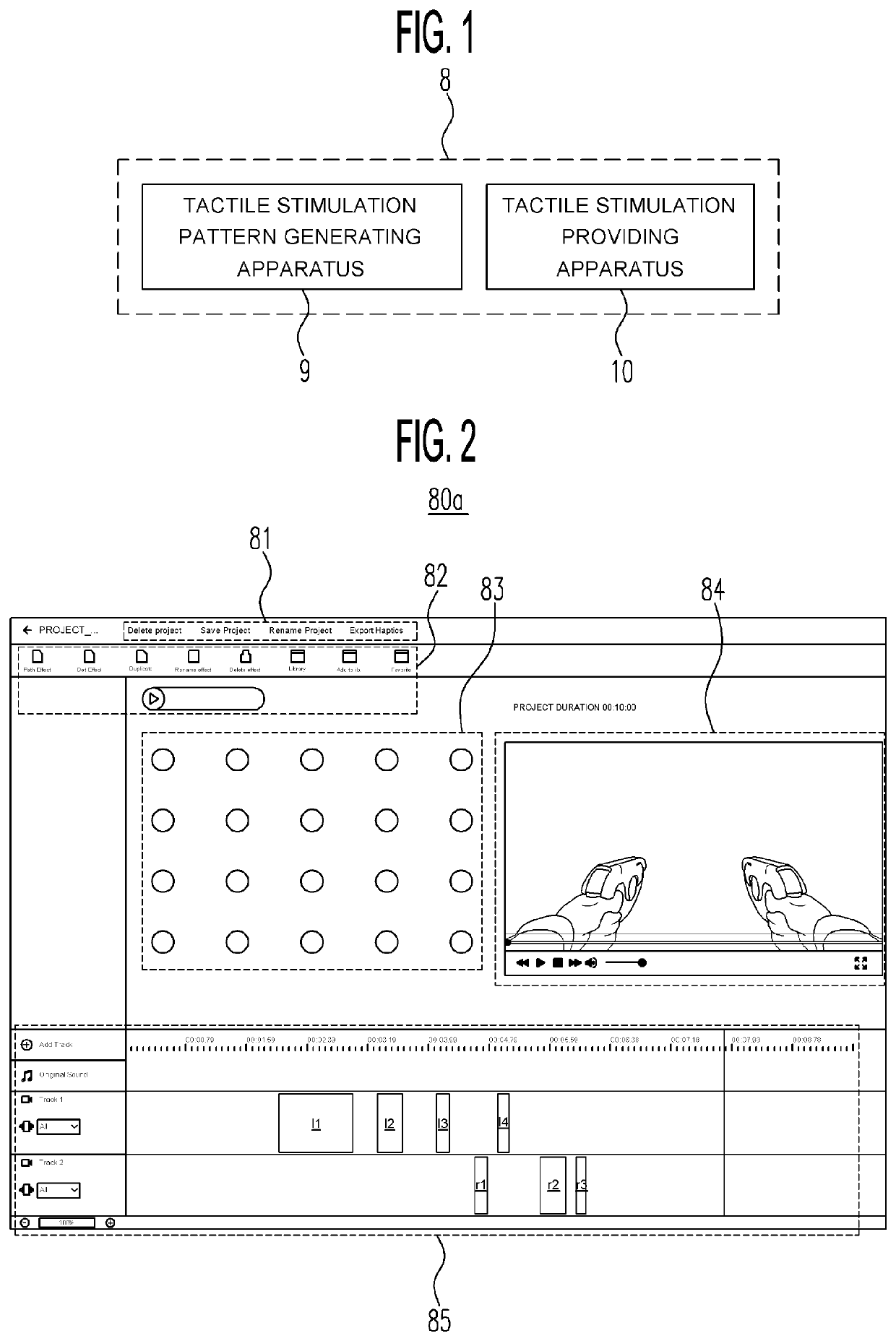 System for providing tactile stimulation