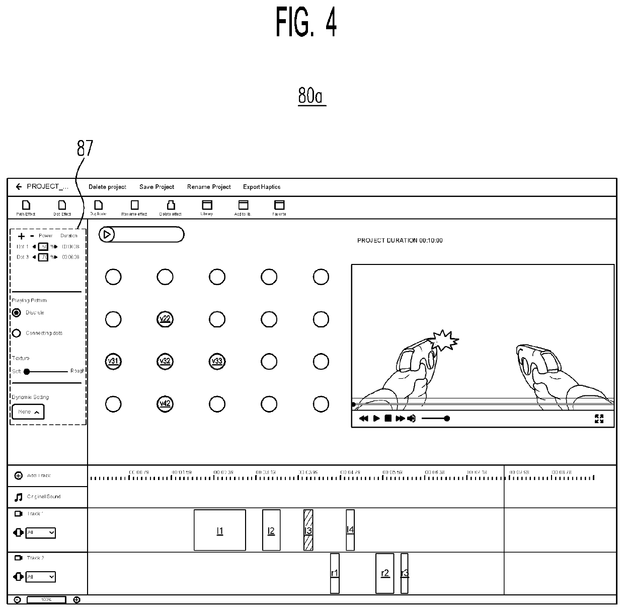 System for providing tactile stimulation