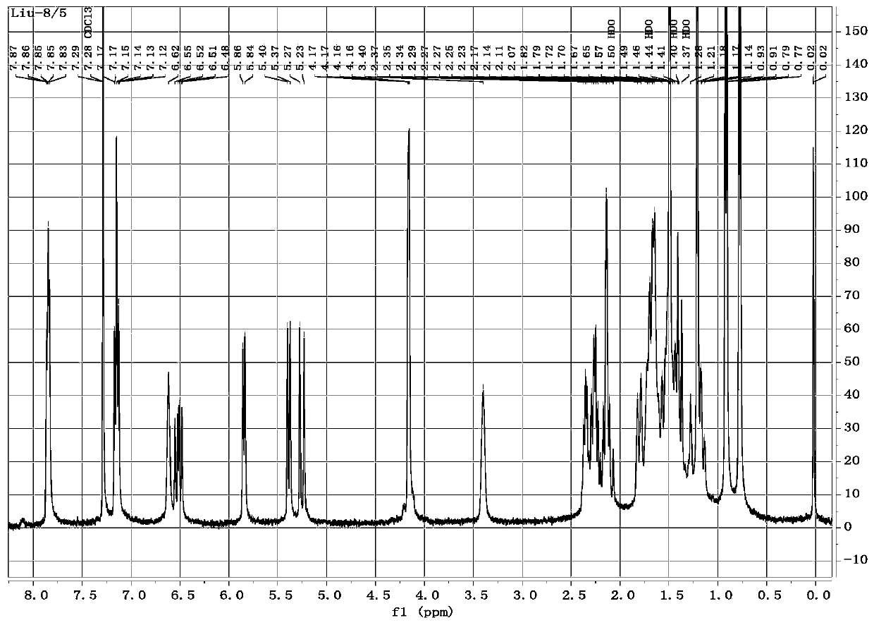 Pleuromutilin derivative with amide side chain as well as preparation and application of pleuromutilin derivative