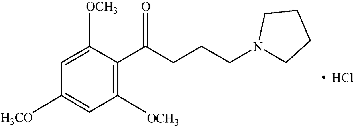 A kind of buflodil hydrochloride compound and pharmaceutical composition thereof