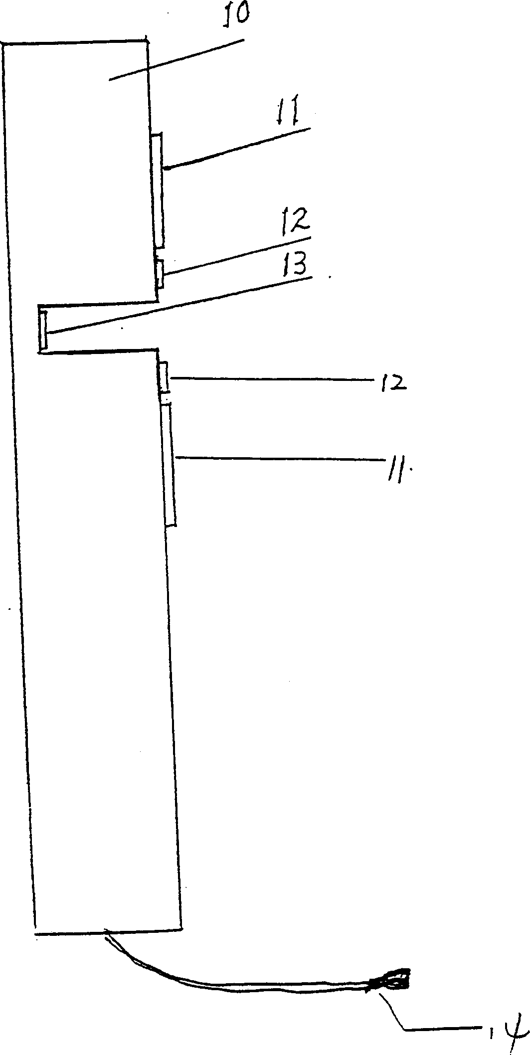 Instrument for treating prostatic diseases