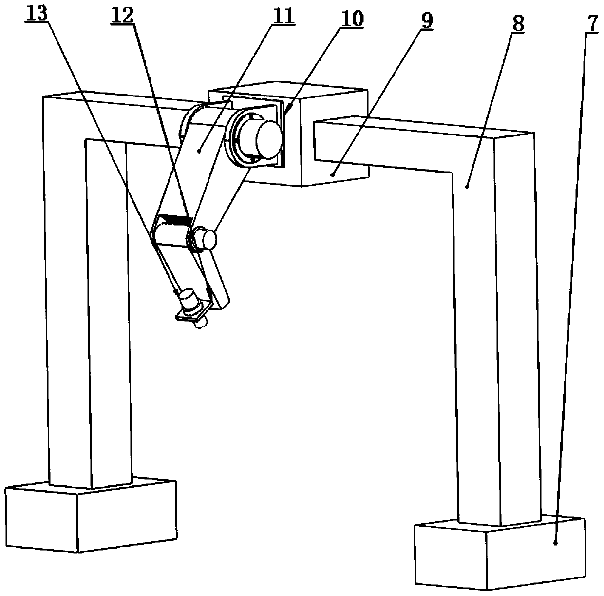 Turning-milling composite machine tool based on auxiliary machine vision laser heating and monitoring method