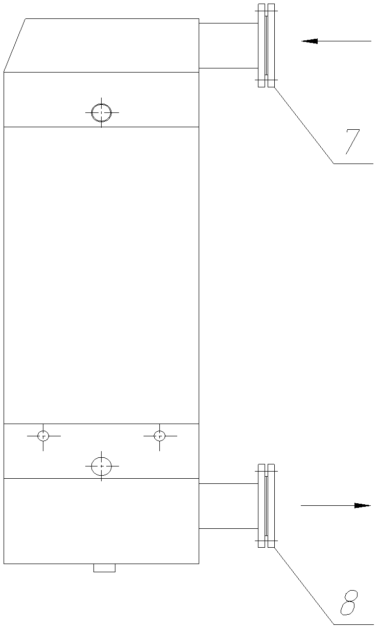 Dry evaporator and condensing oil gas recovery device