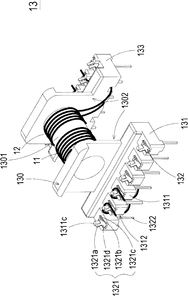 Reel and transformer utilizing same