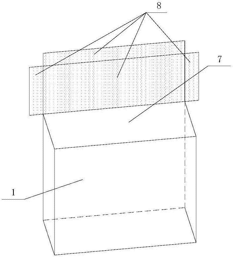 Lamination solid-liquid two-phase solution steel plate protective armor wrapped with high-performance fiber cloth