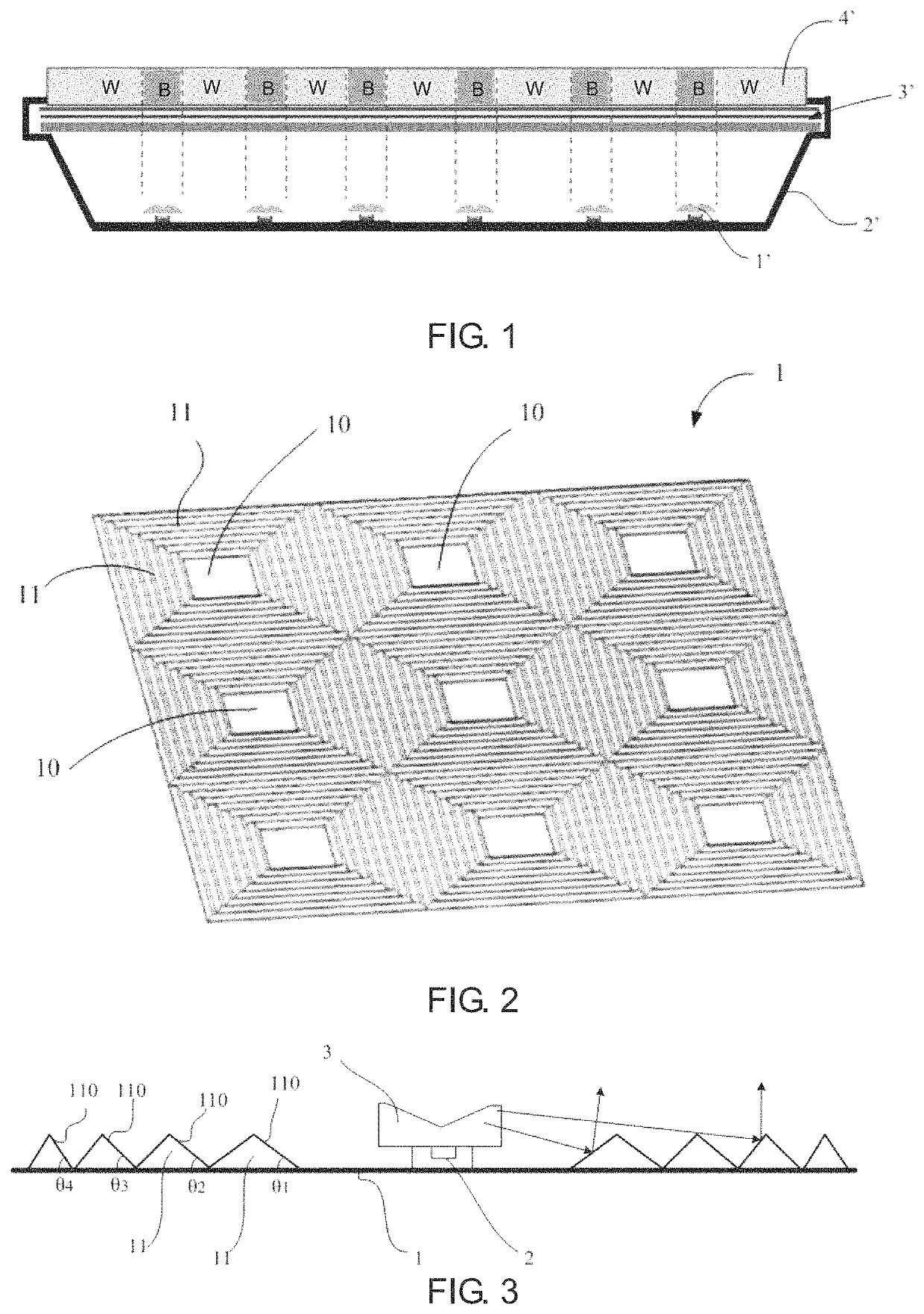 Direct type reflective sheet structure and backlight module