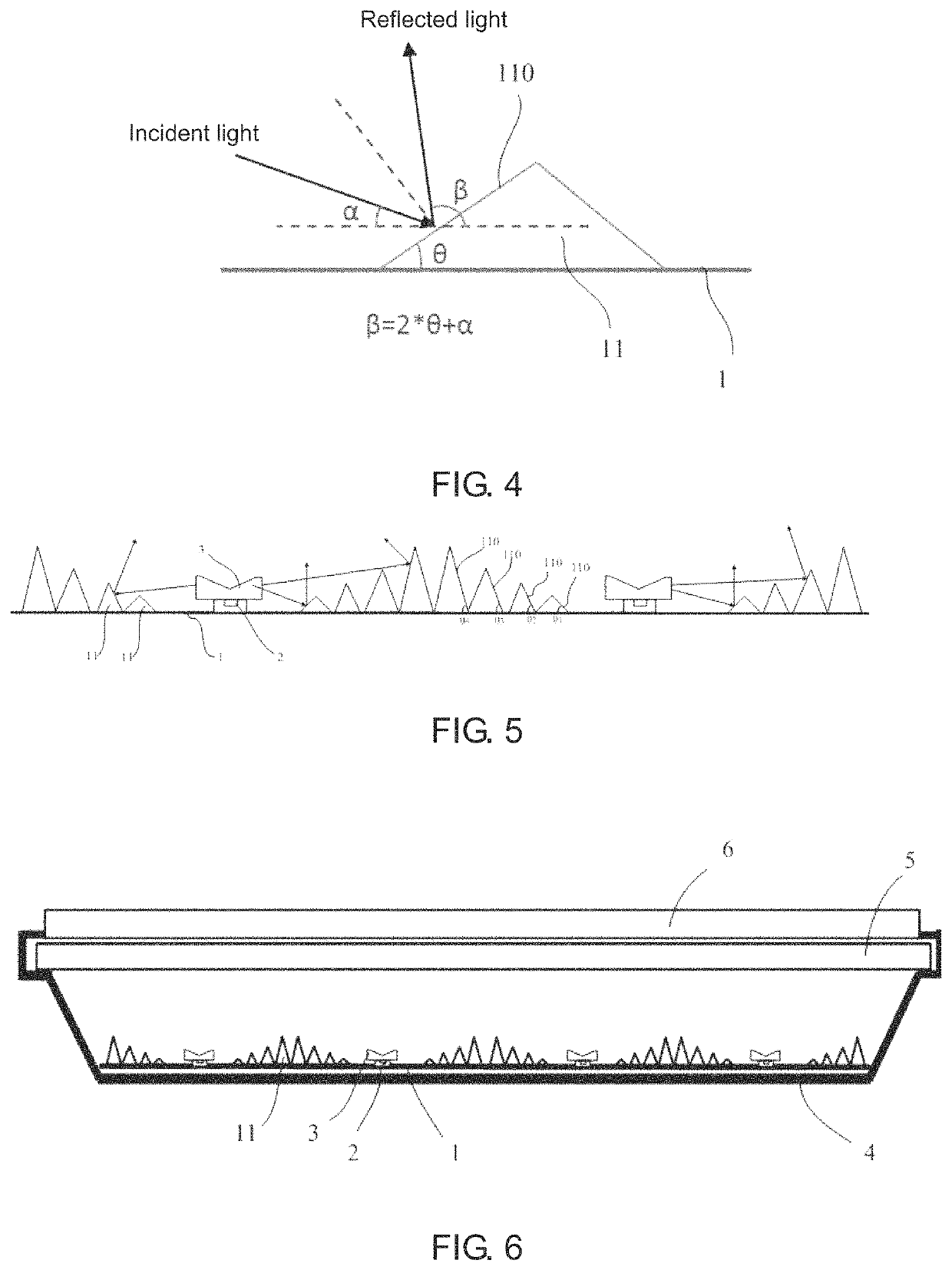 Direct type reflective sheet structure and backlight module