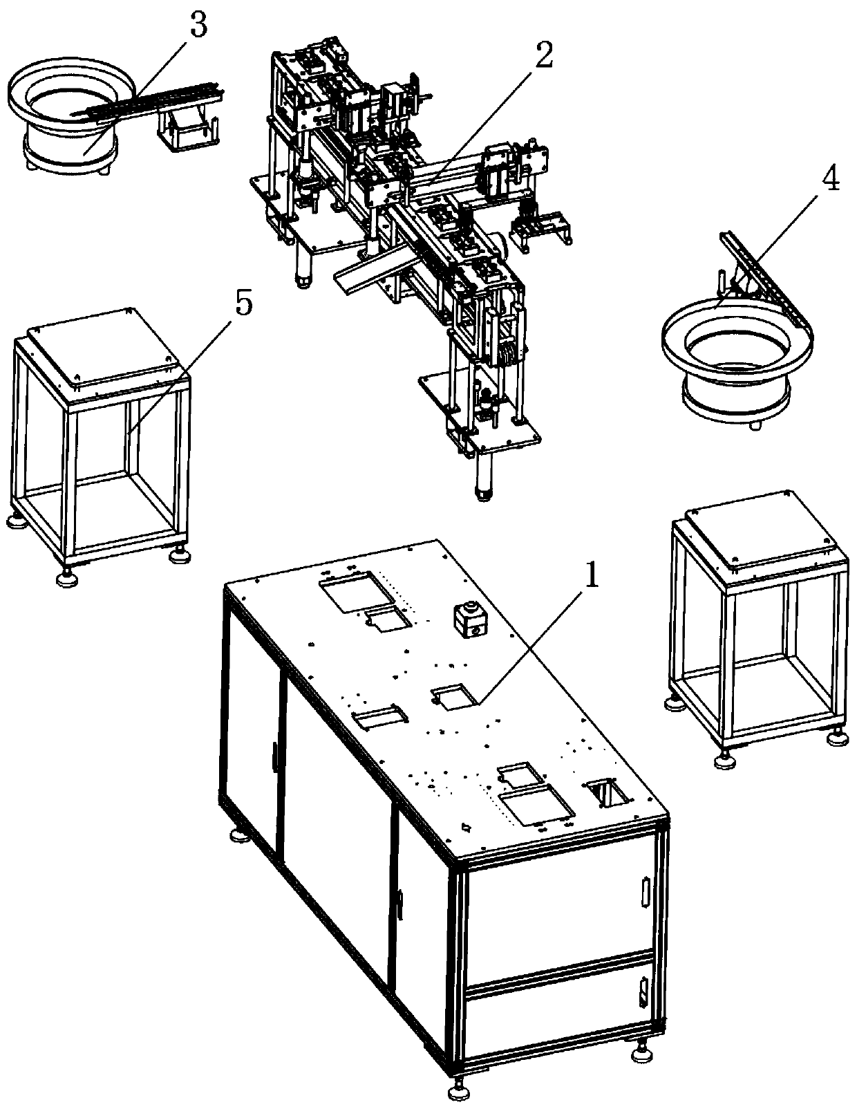 Single side sealing device for tea packaging bags