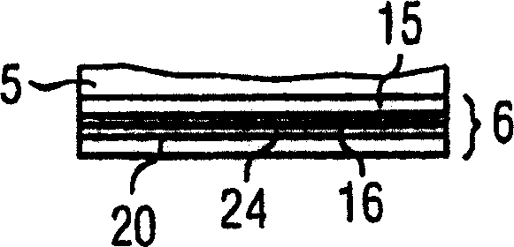 Light-emitting-diode chip comprising sequence of gan-based epitaxial layers which emit radiation, and method for producing same