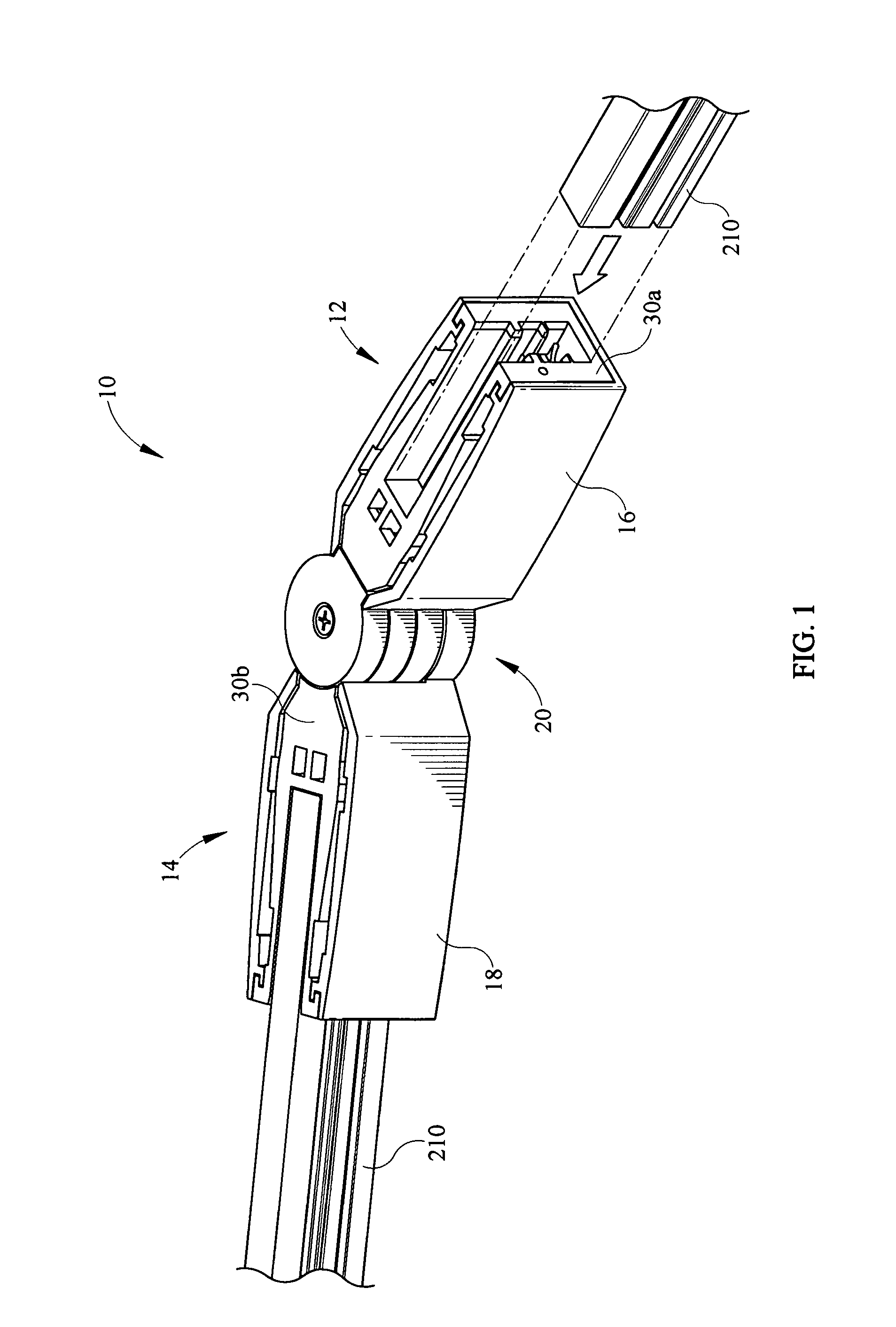 Track lighting assembly