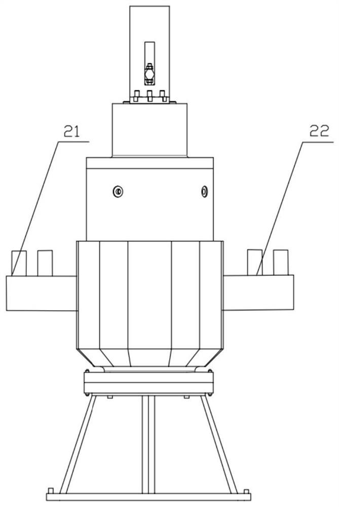 Device and method for testing dynamic performance of pilot-operated steam release isolating valve for nuclear power