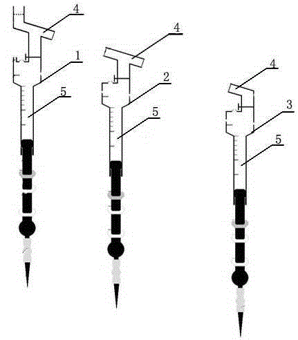 A dilution device capable of simplifying the ratio dilution operation