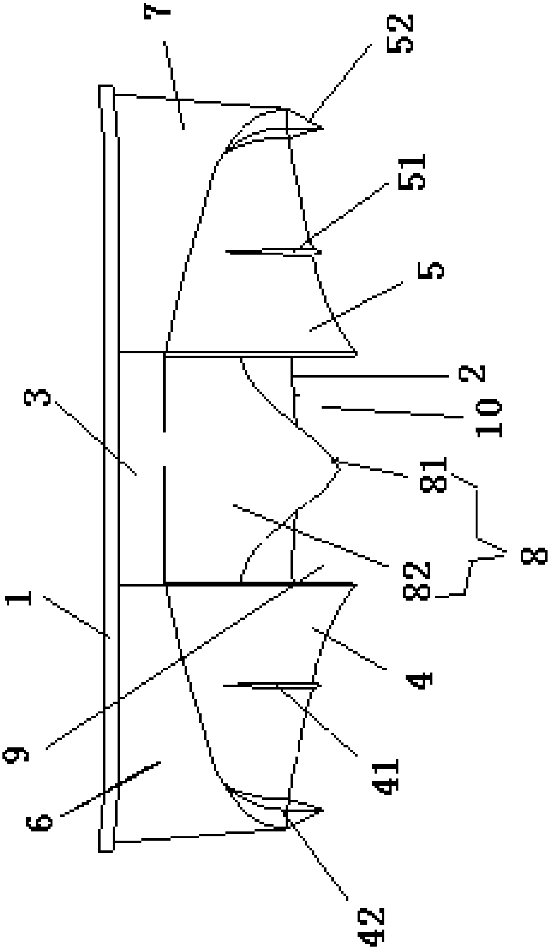 M-shaped wave absorbing glider with bulbous bow