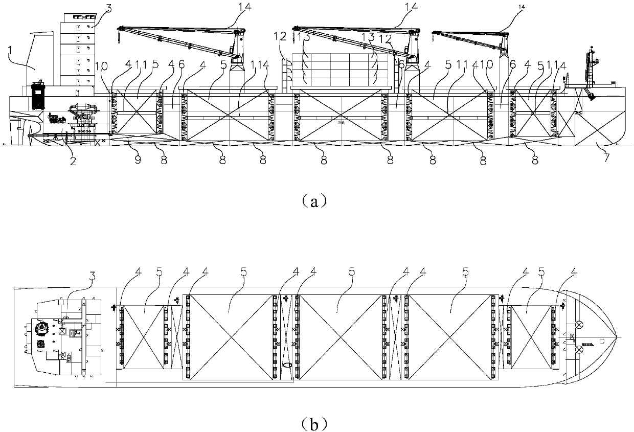 Timber drying and transporting vessel